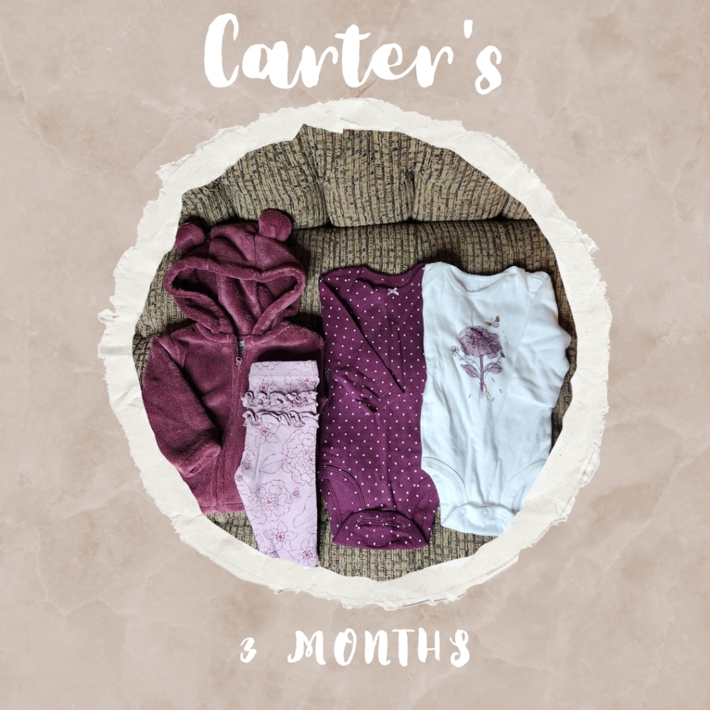 Carter's 3mo Floral Set